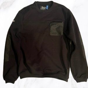 Adidas x turbo Porsche black long sleeve crew  neck casual pullon sweatshirt S